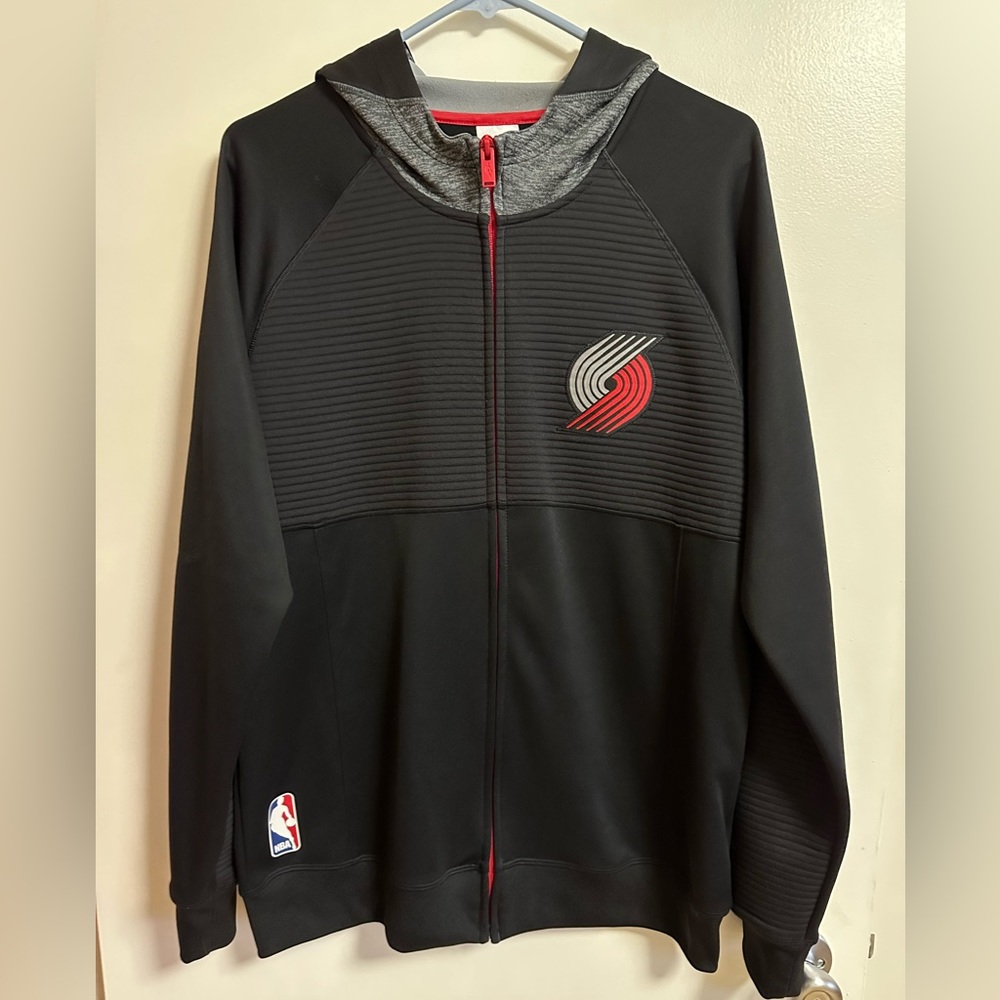 Used Adidas Official Portland Trail Blazers Jacket